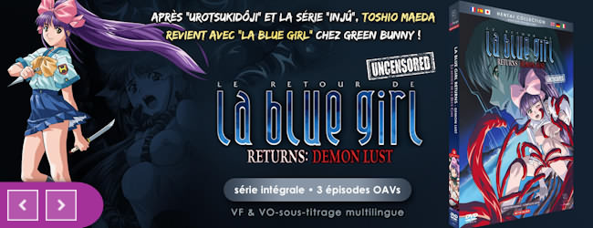 La blue girl